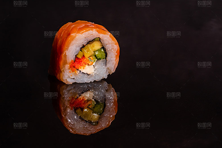 寿司美食餐饮摄影海报广告设计高清菜单