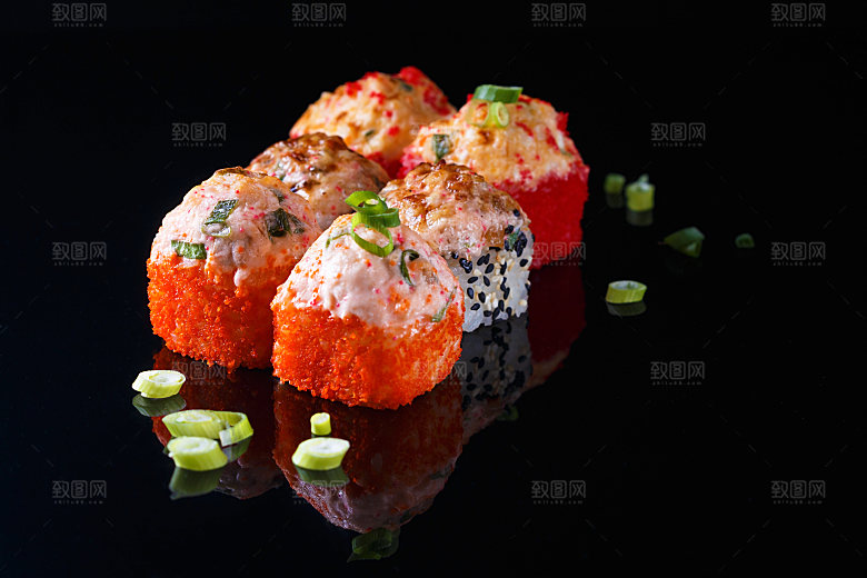 寿司美食餐饮摄影海报广告设计高清菜单素材