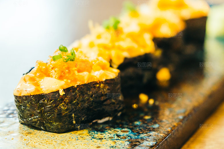 寿司美食餐饮摄影海报广告设计高清菜单素材