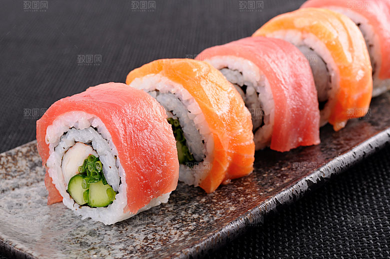 寿司美食餐饮摄影海报广告设计高清菜单素材
