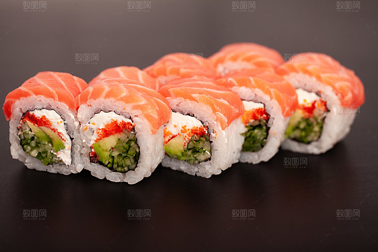 寿司美食餐饮摄影海报广告设计高清菜单素材