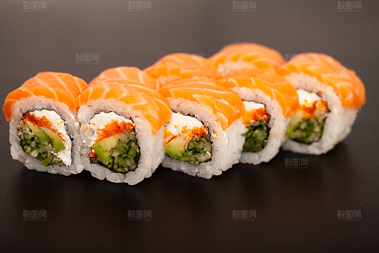 寿司美食餐饮摄影海报广告设计高清菜单素材