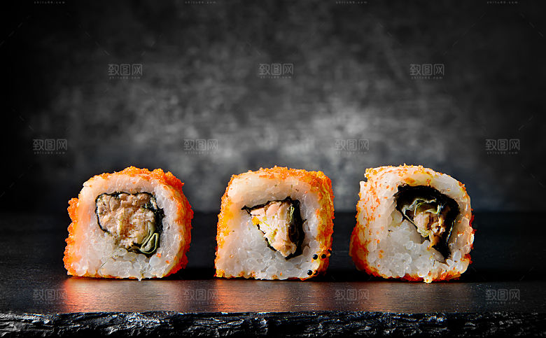 寿司美食餐饮摄影海报广告设计高清菜单素材