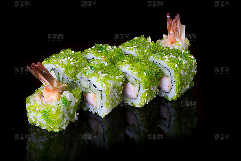 寿司美食餐饮摄影海报广告设计高清菜单