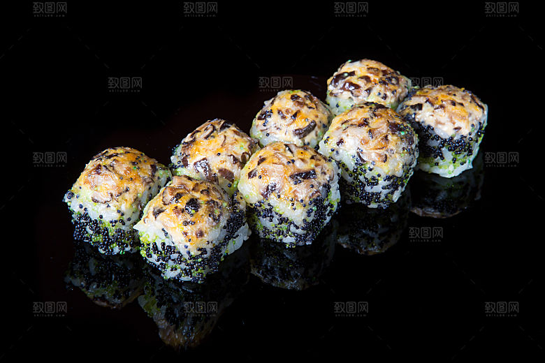 寿司美食餐饮摄影海报广告设计高清菜单素材