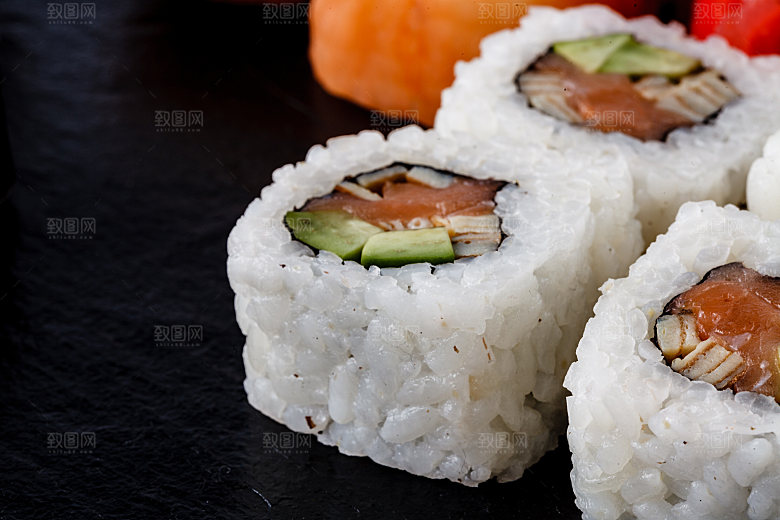 寿司美食餐饮摄影海报广告设计高清菜单素材