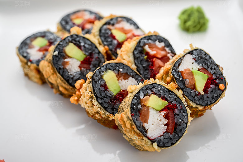 寿司美食餐饮摄影海报广告设计高清菜单素材