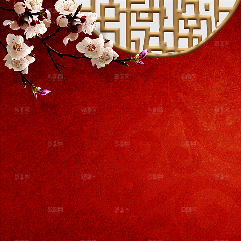 中国风创意主图背景