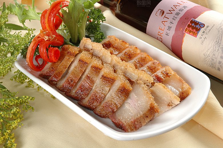 澳门炭烧肉美食高清摄影图