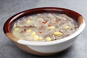 白果猪肚汤元份美食高清摄影图