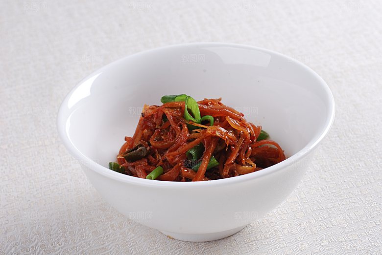 白粥配菜美食高清摄影图