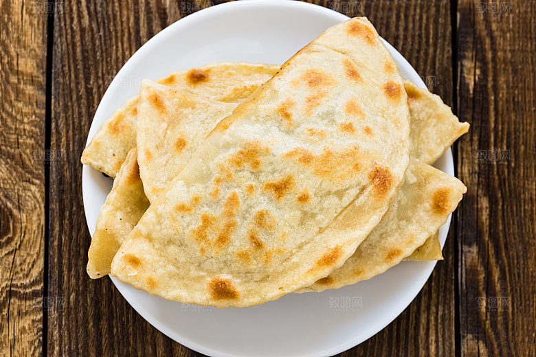 煎饼烙饼美食高清摄影