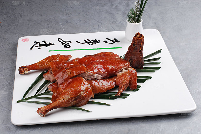 卤水拼盘美食摄影图