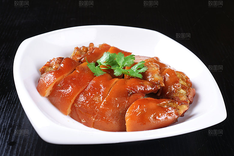 烧腊卤水拼盘摄影图