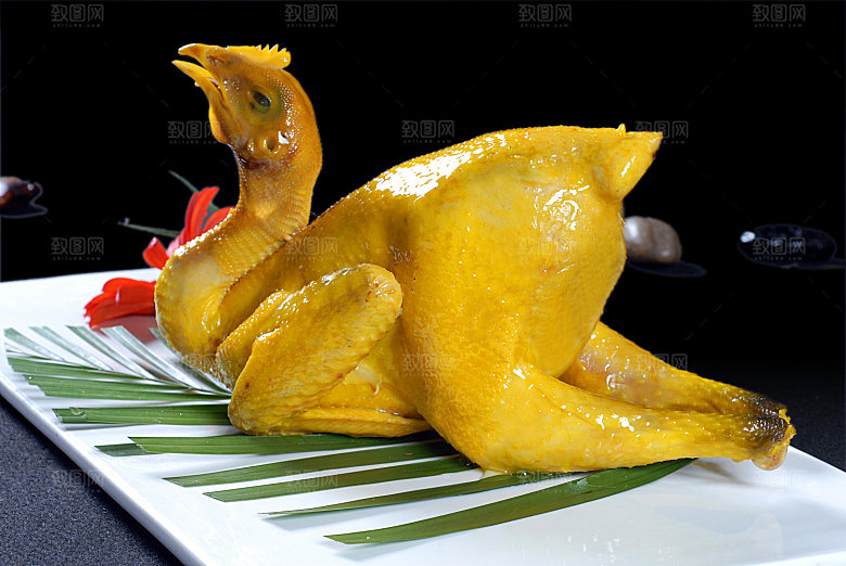 烧腊卤水拼盘摄影图