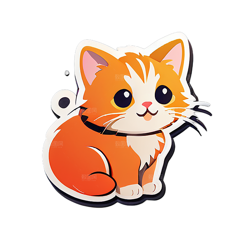 小猫贴画的文化内涵
