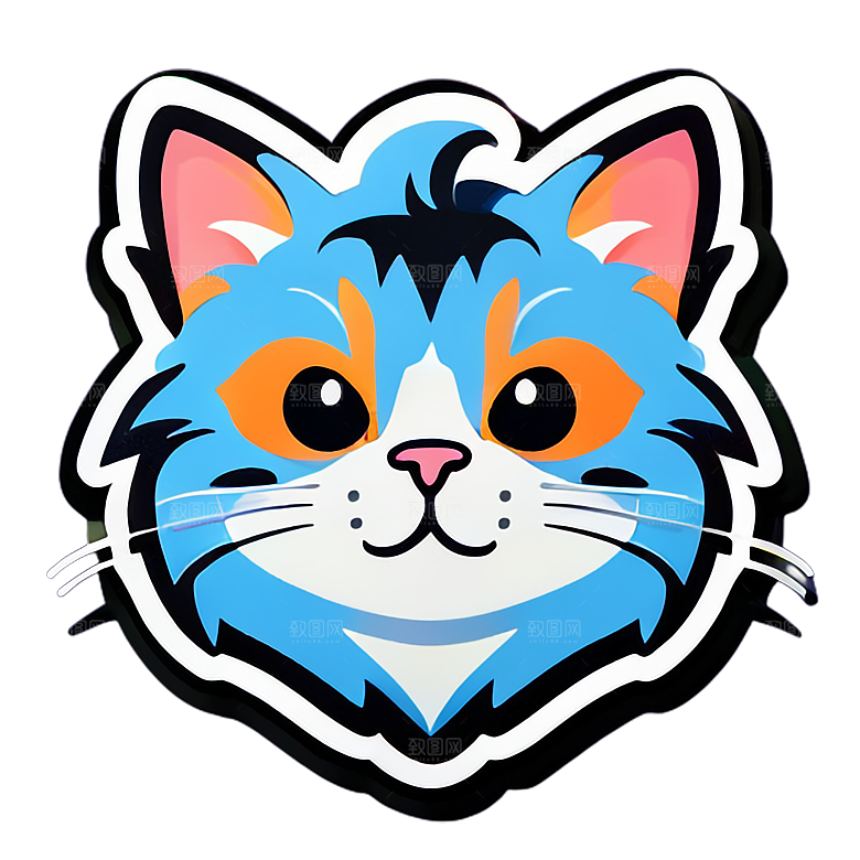 小猫贴画的创意用途