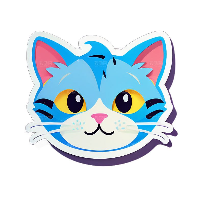 美丽小猫贴画收藏推荐