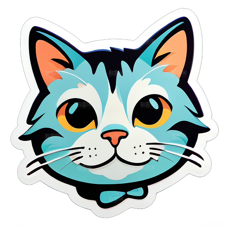 美丽小猫贴画收藏推荐