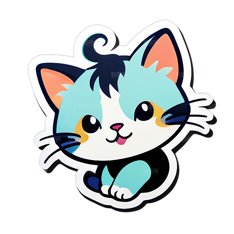 美丽小猫贴画收藏推荐