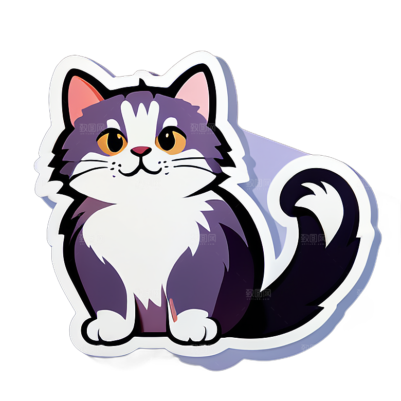 美丽小猫贴画收藏推荐