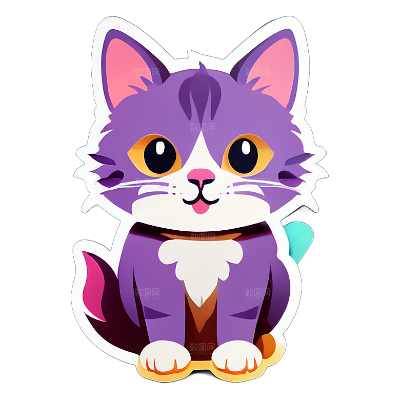 小猫贴画的艺术传承