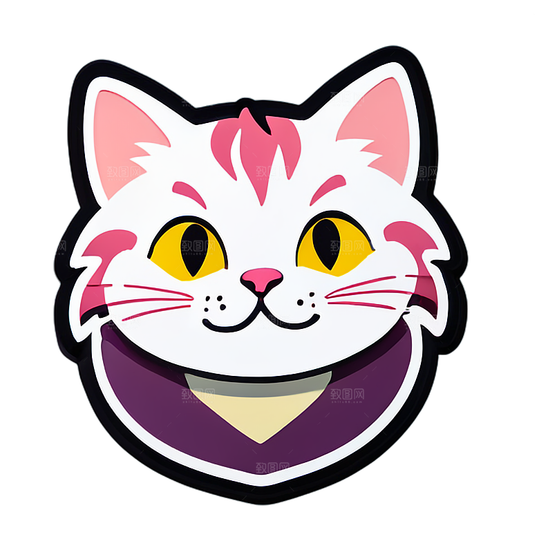 小猫贴画的艺术探索