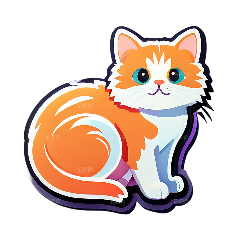 小猫贴画的艺术探索