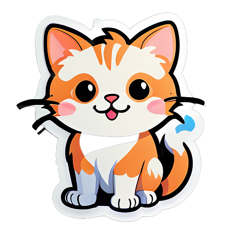 小猫贴画的艺术探索