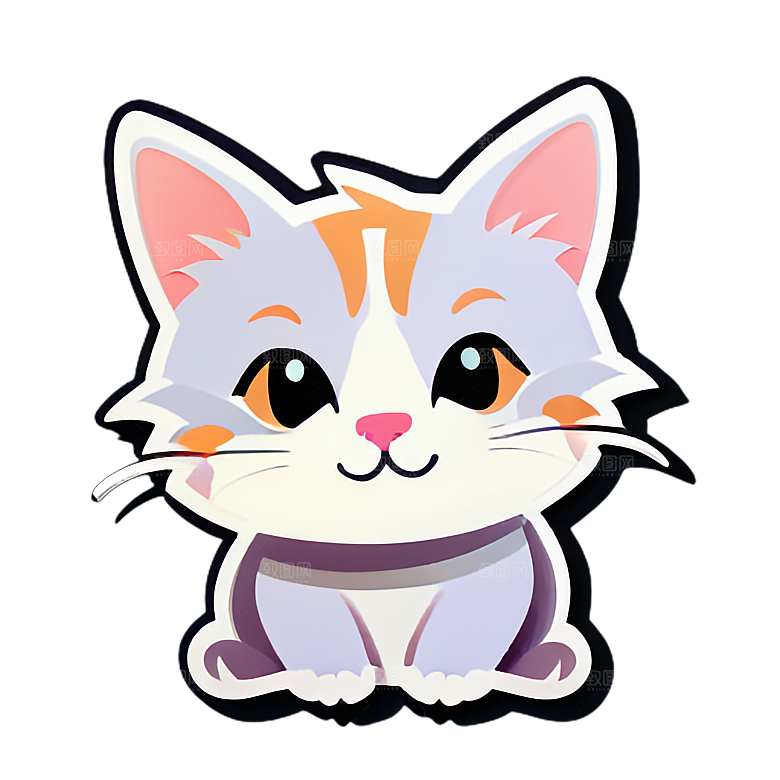 小猫贴画的创新设计