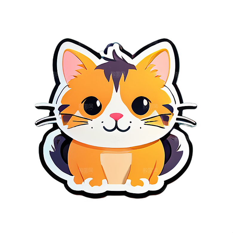 小猫贴画的创新设计
