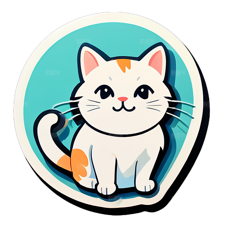 小猫贴画的创新设计