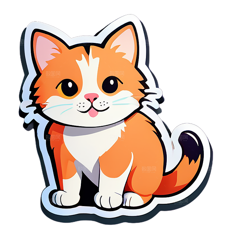 小猫贴画的创新设计