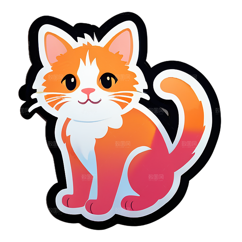 小猫贴画的创新设计