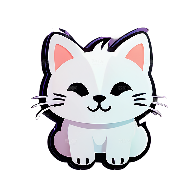 小猫贴画的创新设计