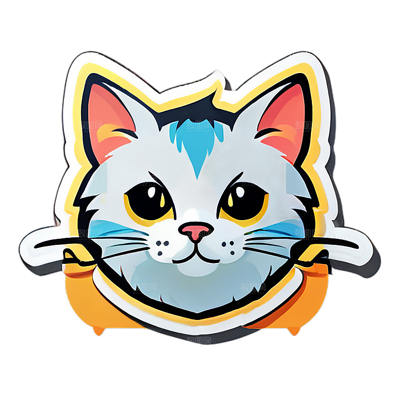 小猫贴画的创新设计