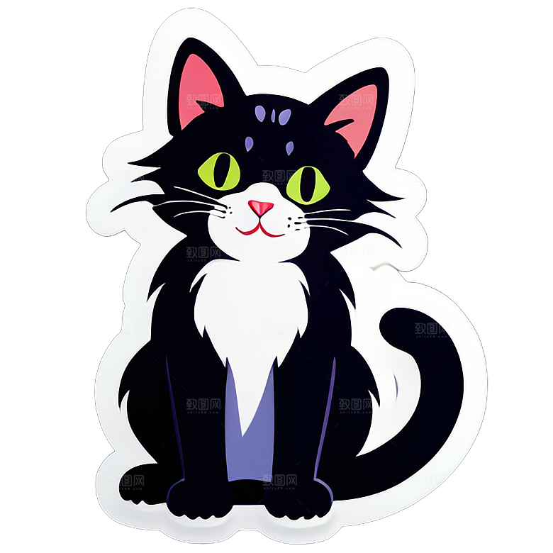 小猫贴画的创新设计
