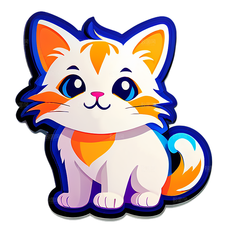 小猫贴画的创新设计