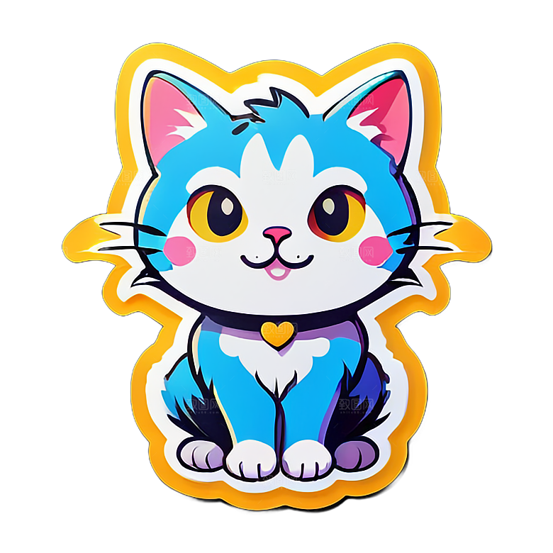 小猫贴画的审美价值