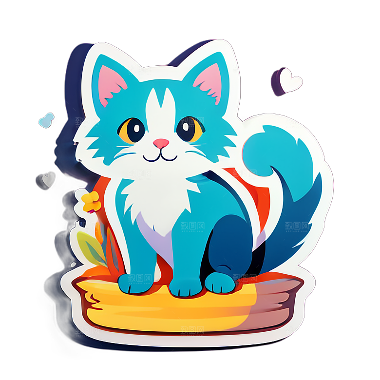 小猫贴画的文化内涵