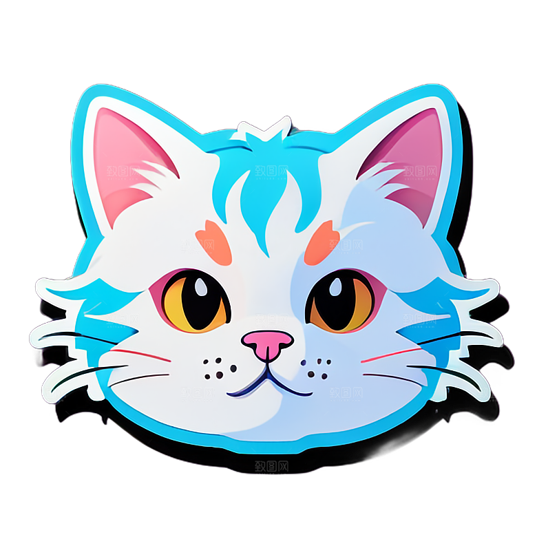 小猫贴画的文化内涵