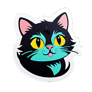 小猫贴画的文化内涵