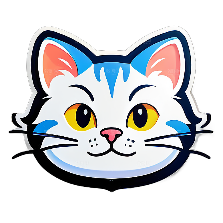 小猫贴画的文化内涵