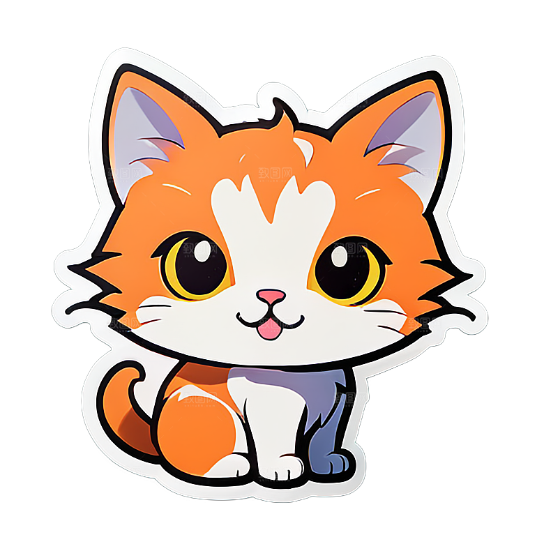 小猫贴画的文化内涵