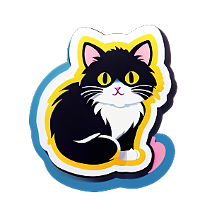 小猫贴画的创意用途