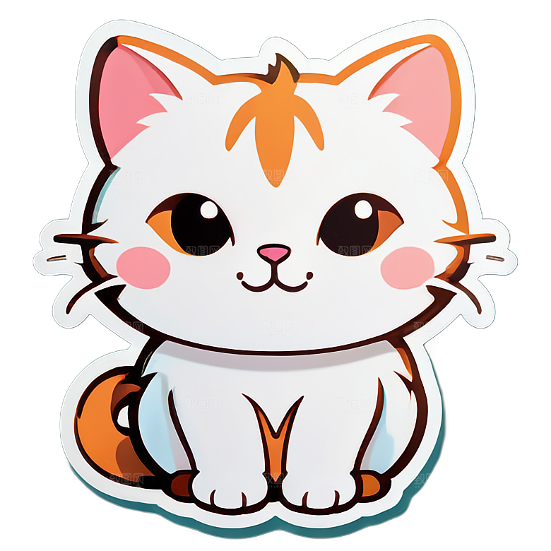美丽小猫贴画收藏推荐