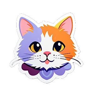 美丽小猫贴画收藏推荐