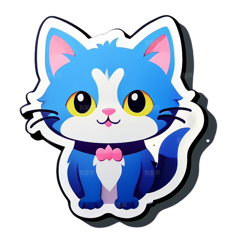 美丽小猫贴画收藏推荐