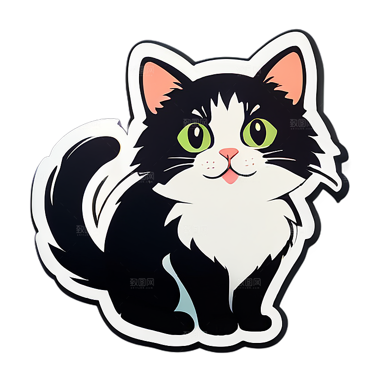 美丽小猫贴画收藏推荐