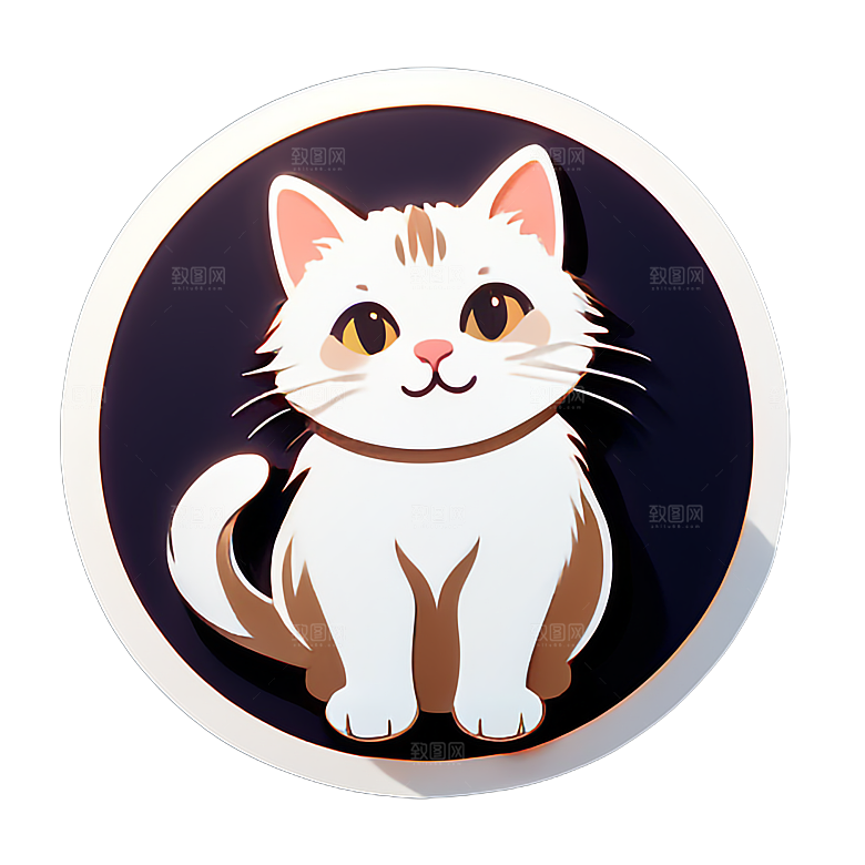 美丽小猫贴画收藏推荐